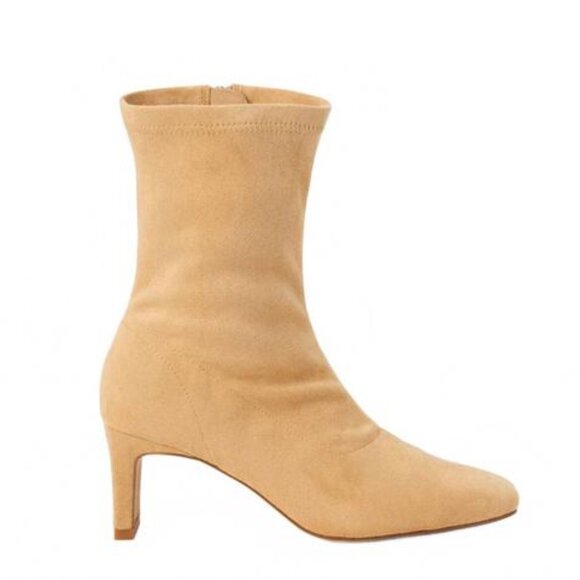 NEW Anthropologie Matisse Loren Ankle Boots in Natural Suede 9 $160 NWB - Picture 5 of 5